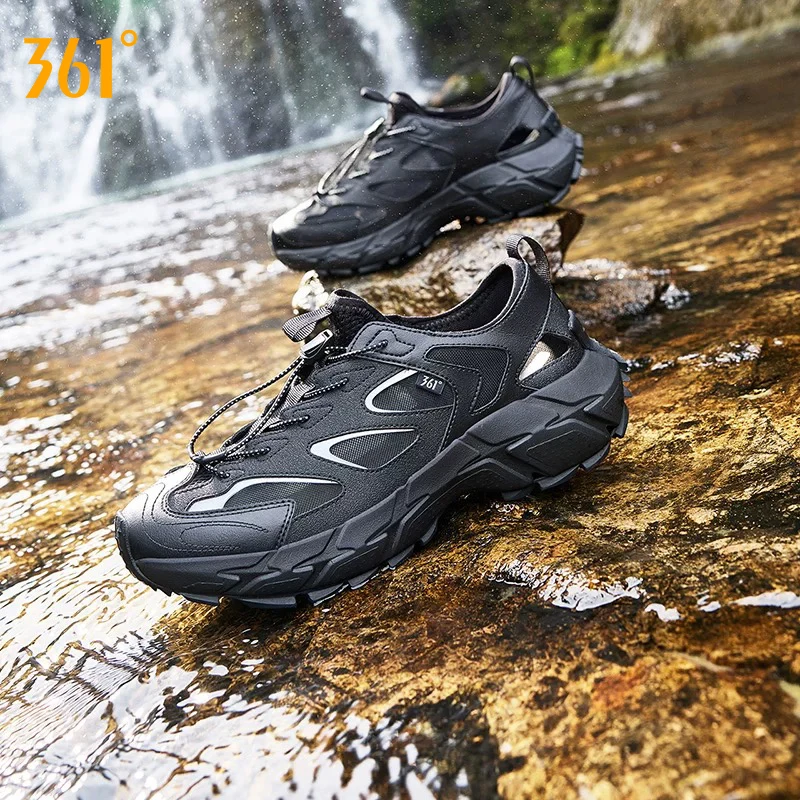 361 Degrees Paddle Men‘s River-tracing Shoes Mesh Breathable Steady Grip Summer Outdoor Walking Hiking Male Sandals 672626766
361 Degrees Paddle Men‘s River-tracing Shoes Mesh Breathable Steady Grip Summer Outdoor Walking Hiking Male Sandals 672626766