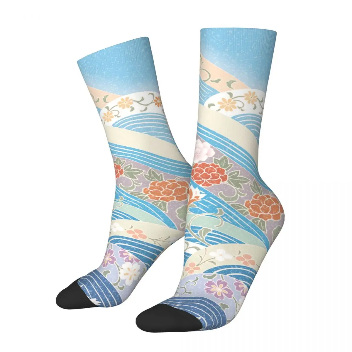 Vintage Retro Flowers Men's Socks Japanese Style Unisex Harajuku Seamless Printed Funny Crew Sock Gift
Vintage Retro Flowers Men's Socks Japanese Style Unisex Harajuku Seamless Printed Funny Crew Sock Gift