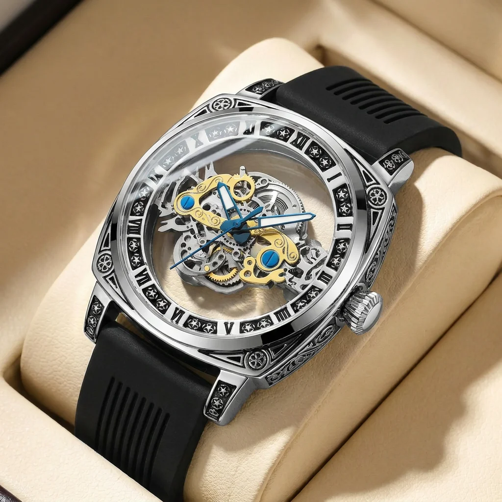 1pcs Men's silver dial alloy strap vintage fashion classic fashion details Quartz Watch for daily business party holiday
1pcs Men's silver dial alloy strap vintage fashion classic fashion details Quartz Watch for daily business party holiday