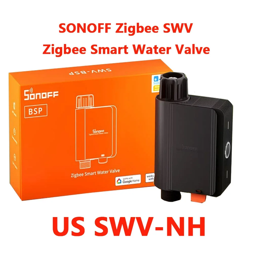 Zigbee 3.0 SONOFF SWV Zigbee Smart Water Valve Smart Home Irrigation Water Valve APP Remote Control with eWeLink Alexa Google
Zigbee 3.0 SONOFF SWV Zigbee Smart Water Valve Smart Home Irrigation Water Valve APP Remote Control with eWeLink Alexa Google