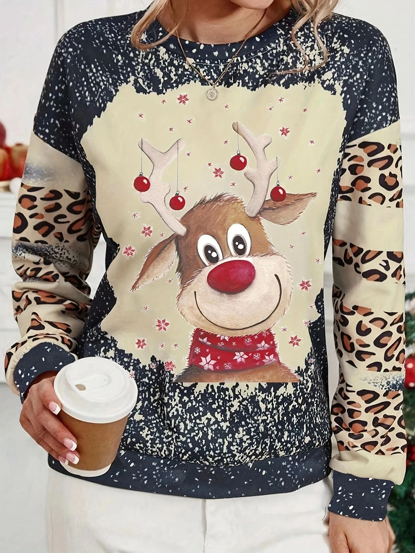 Women's Plus Size Sweatshirt Long Sleeve Merry Christmas Sweatshirt Retro Fall Winter Pullover Tops
Women's Plus Size Sweatshirt Long Sleeve Merry Christmas Sweatshirt Retro Fall Winter Pullover Tops
