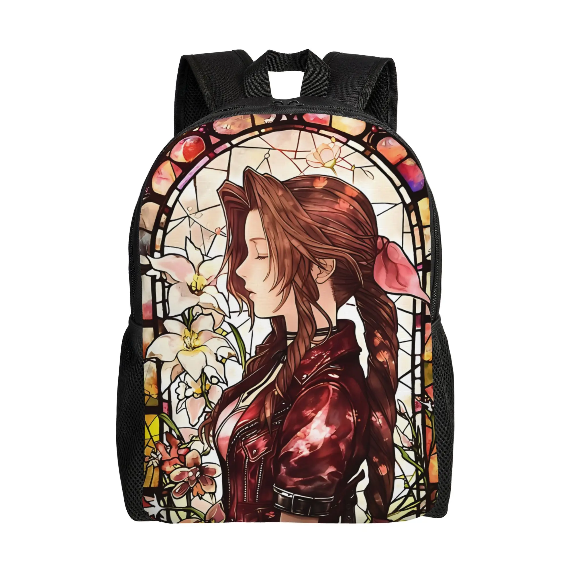 ita bag Stained Glass Aerith Daypack mochila Harajuku Design Office Work Zipper Closure Rucksack
ita bag Stained Glass Aerith Daypack mochila Harajuku Design Office Work Zipper Closure Rucksack