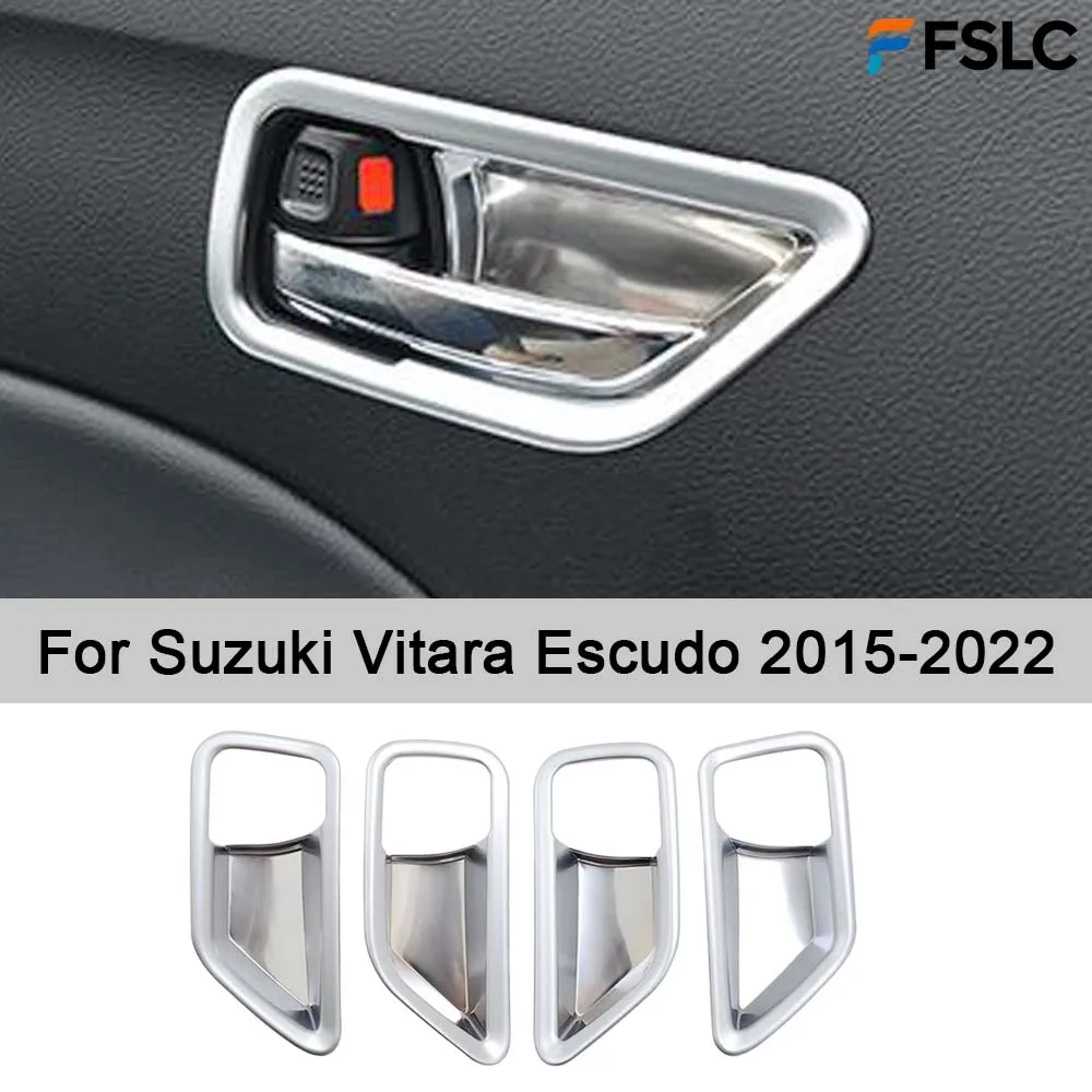 For Suzuki Vitara Escudo 2015-2022 Matte Interior Door Handle Bowl Cover, Decorative Trim Frame, Car Styling Accessories
For Suzuki Vitara Escudo 2015-2022 Matte Interior Door Handle Bowl Cover, Decorative Trim Frame, Car Styling Accessories