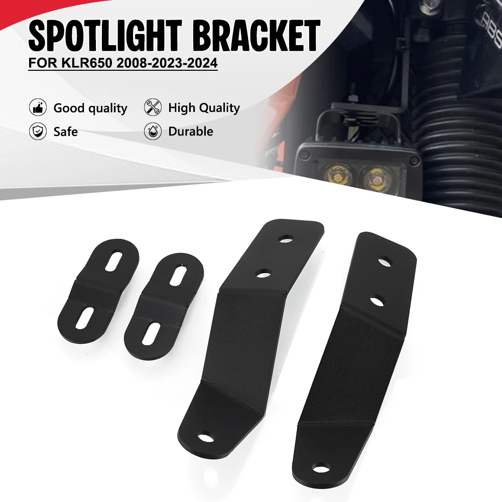 Motorcycle Auxiliary Light Bracket Fog Lights Spotlight Bracket Holder For KAWASAKI KLR650 2008--2019-2020-2021-2022-2023-2024
Motorcycle Auxiliary Light Bracket Fog Lights Spotlight Bracket Holder For KAWASAKI KLR650 2008--2019-2020-2021-2022-2023-2024