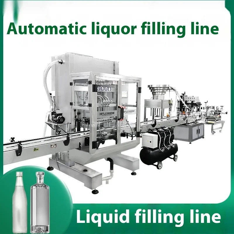 Fully Automatic Red White Wine Vegetable Oil Line Culture Liquid Fertilizer Filling Machine Filling Line Liquid Production Line
Fully Automatic Red White Wine Vegetable Oil Line Culture Liquid Fertilizer Filling Machine Filling Line Liquid Production Line