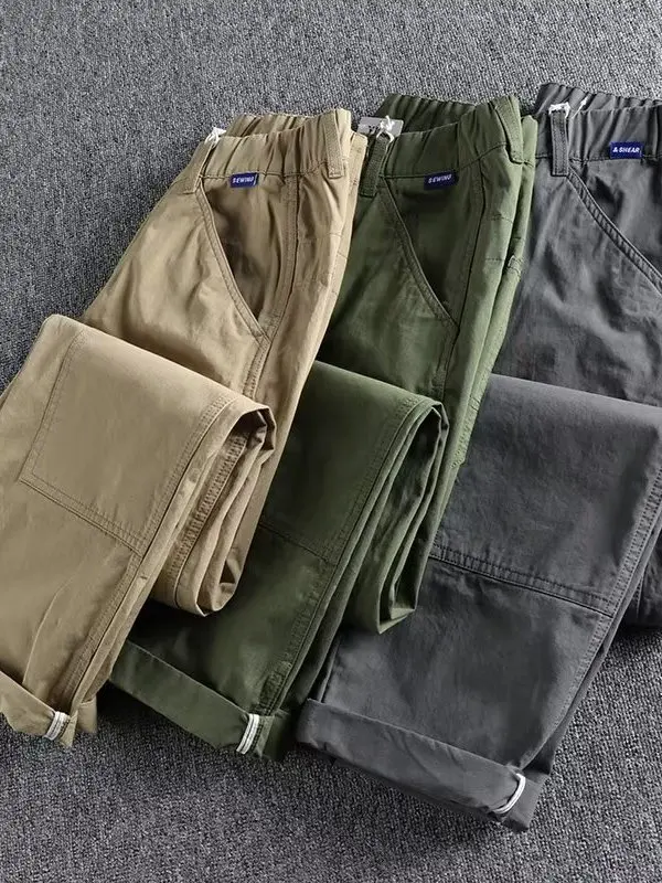 Retro Waed Japanese Sle Men's Loose Straight Leg Trousers Workwear Khaki Casual Pants Spring Autumn Trendy Brand 3D Waed
Retro Waed Japanese Sle Men's Loose Straight Leg Trousers Workwear Khaki Casual Pants Spring Autumn Trendy Brand 3D Waed