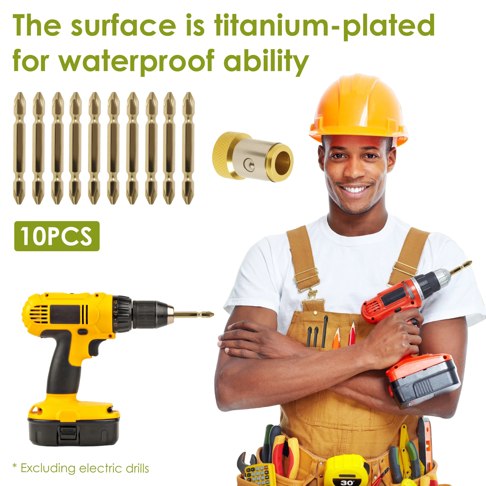 Набор магнитных отверток длиной 2 дюйма, набор шестигранных отверток 1/4 дюйма, ударный комплект, износ высокой твердости для фиксации электроники
Набор магнитных отверток длиной 2 дюйма, набор шестигранных отверток 1/4 дюйма, ударный комплект, износ высокой твердости для фиксации электроники