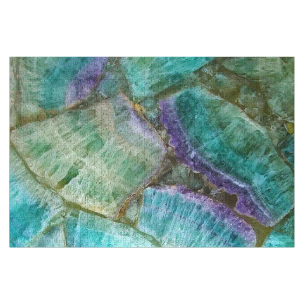 Colorful Fluorite semi precious gem stone Jigsaw Puzzle Custom Jigsaw Christmas Toys Wooden Name Custom Personalized Puzzle
Colorful Fluorite semi precious gem stone Jigsaw Puzzle Custom Jigsaw Christmas Toys Wooden Name Custom Personalized Puzzle