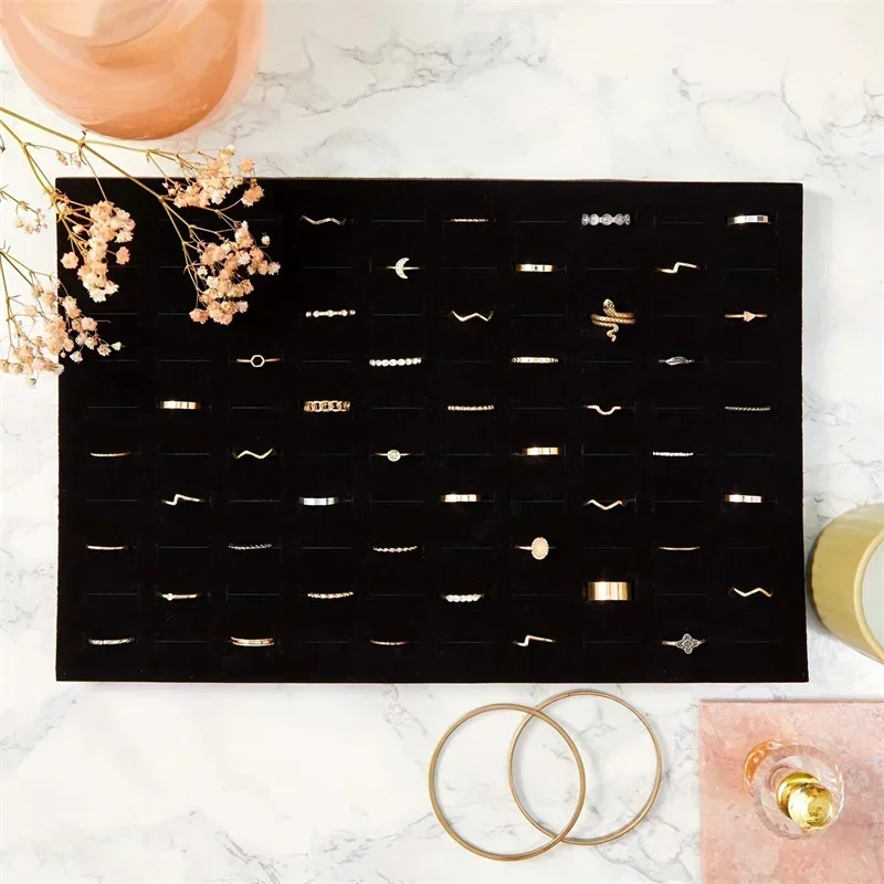 5pcs/lot 100 Slot of Black White Velvet Jewelry Display Tray Ring Tray Holder Display Lining Display Sponge Jewelry Organizer
5pcs/lot 100 Slot of Black White Velvet Jewelry Display Tray Ring Tray Holder Display Lining Display Sponge Jewelry Organizer
