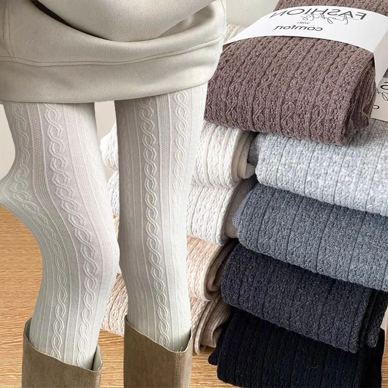 New Autumn Winter Vertical Striped Tights for Women Vintage Thicken Slimming Fashion Simple Pantyhose Leggings Sockings Hosiery
New Autumn Winter Vertical Striped Tights for Women Vintage Thicken Slimming Fashion Simple Pantyhose Leggings Sockings Hosiery