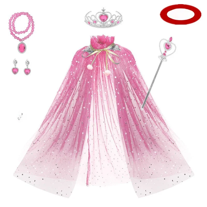Halloween New Style Elsa Princess Cape Spring Autumn Children's Performance Costume Girls' Shoulder Shawl Ethnic Stage...
Halloween New Style Elsa Princess Cape Spring Autumn Children's Performance Costume Girls' Shoulder Shawl Ethnic Stage...