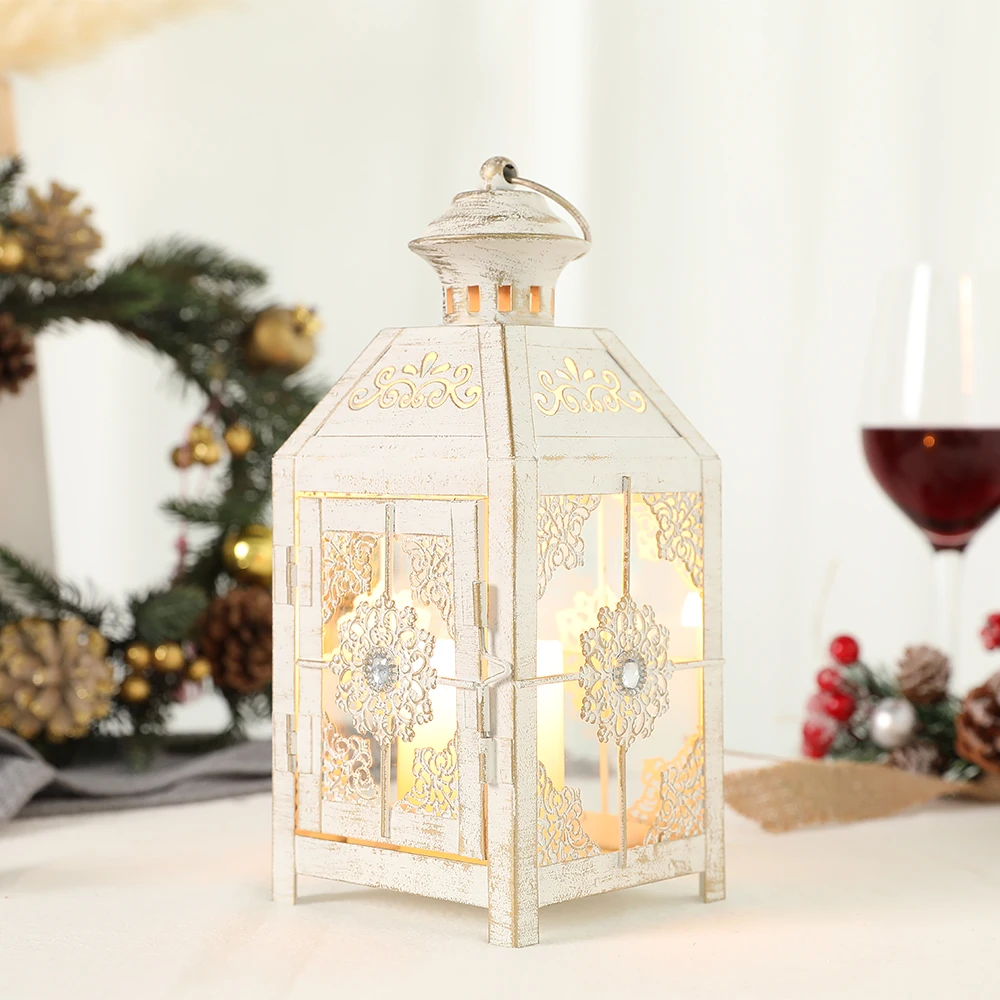 Creative Candle Holder Wrought Iron Glass Wind Light Hanging Candle Lantern for Home Yard Garden Wedding Party Decor
Creative Candle Holder Wrought Iron Glass Wind Light Hanging Candle Lantern for Home Yard Garden Wedding Party Decor