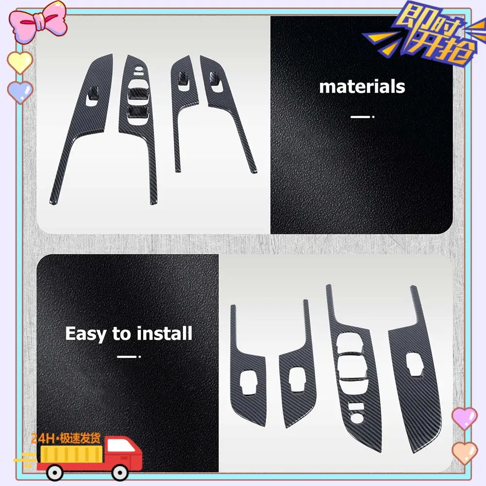 1 Set Carbon Fibre Plastic Car Front Water Cup Holder Frame Cover&Window Lift Switch Panel Trim Sticker Accessories
1 Set Carbon Fibre Plastic Car Front Water Cup Holder Frame Cover&Window Lift Switch Panel Trim Sticker Accessories