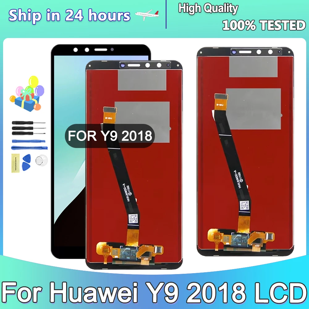 5.93'' For Huawei Y9 2018 LCD Display Touch Screen With Frame Digitizer For Huawei Y9 2018 FLA-L22 LX2 LX3 FLA-LX1 Display 
5.93'' For Huawei Y9 2018 LCD Display Touch Screen With Frame Digitizer For Huawei Y9 2018 FLA-L22 LX2 LX3 FLA-LX1 Display
