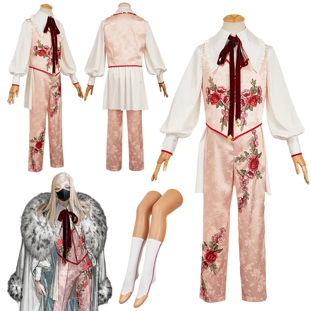 Anime Tokyo Revengers Haitani Ran Pink Halloween Costume Outfits Carnival Party Disguise Roleplay Suit For Men Male Adult
Anime Tokyo Revengers Haitani Ran Pink Halloween Costume Outfits Carnival Party Disguise Roleplay Suit For Men Male Adult