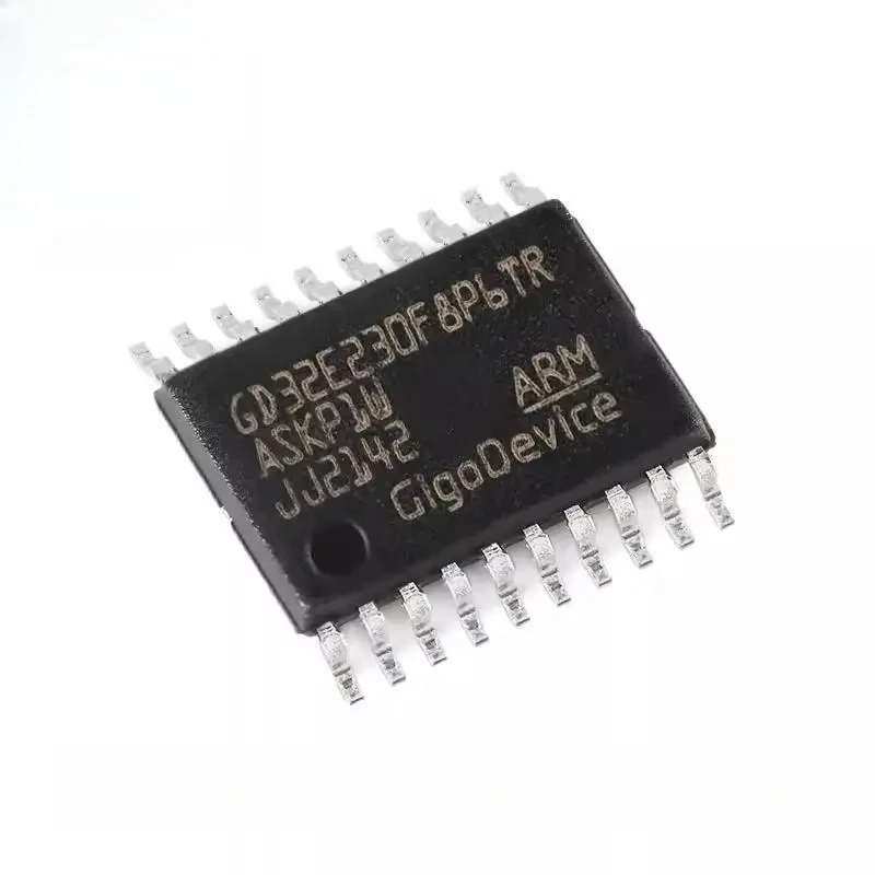 20pcs GD32E230F8P6TR GD32E230 32E230F8P6TR TSSOP-20 ARM Cortex-M23 32-bit Microcontroller MCU IC Controller Chip Original
20pcs GD32E230F8P6TR GD32E230 32E230F8P6TR TSSOP-20 ARM Cortex-M23 32-bit Microcontroller MCU IC Controller Chip Original