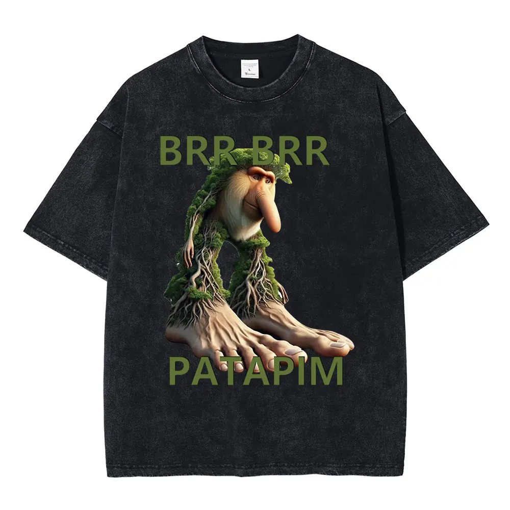 Итальянская футболка Brainrot с забавным мемом Tralalero Tralala Tung Tung Sahur Bombardiro Crocodilo Brr Brr Patapim Washed Футболки
Итальянская футболка Brainrot с забавным мемом Tralalero Tralala Tung Tung Sahur Bombardiro Crocodilo Brr Brr Patapim Washed Футболки