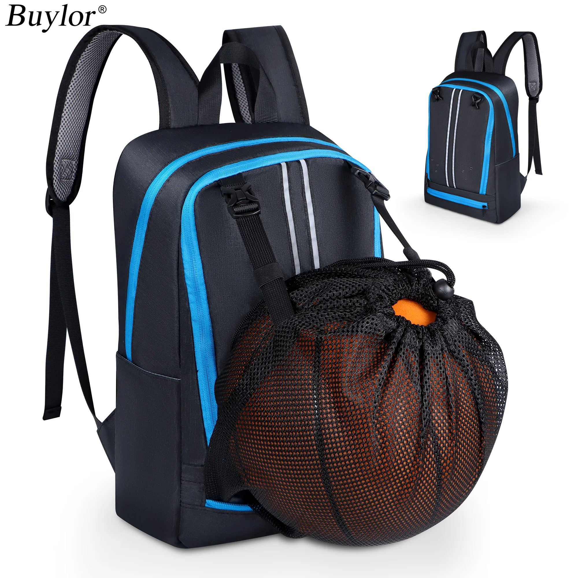 Buylor Men's Travel Sports Backpack Large Capacity with Shoe Compartment And Mesh Ball Pocket Versatile Business Computer Bags
Buylor Men's Travel Sports Backpack Large Capacity with Shoe Compartment And Mesh Ball Pocket Versatile Business Computer Bags
