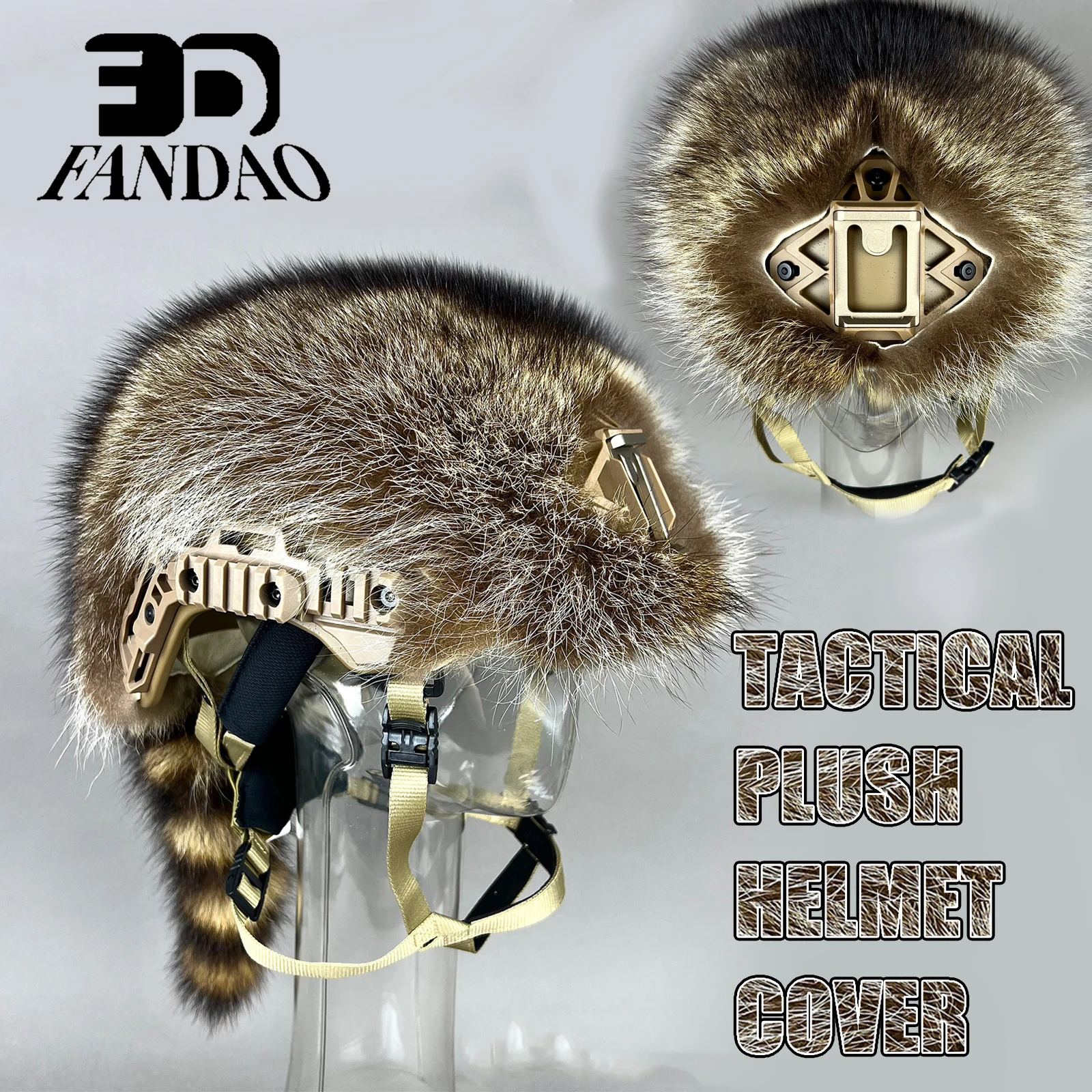 Тактический плюшевый чехол для шлема Raccoon Disguise Ops-Core FAST Super High Cut MT/SF, меховой чехол без ушей
Тактический плюшевый чехол для шлема Raccoon Disguise Ops-Core FAST Super High Cut MT/SF, меховой чехол без ушей