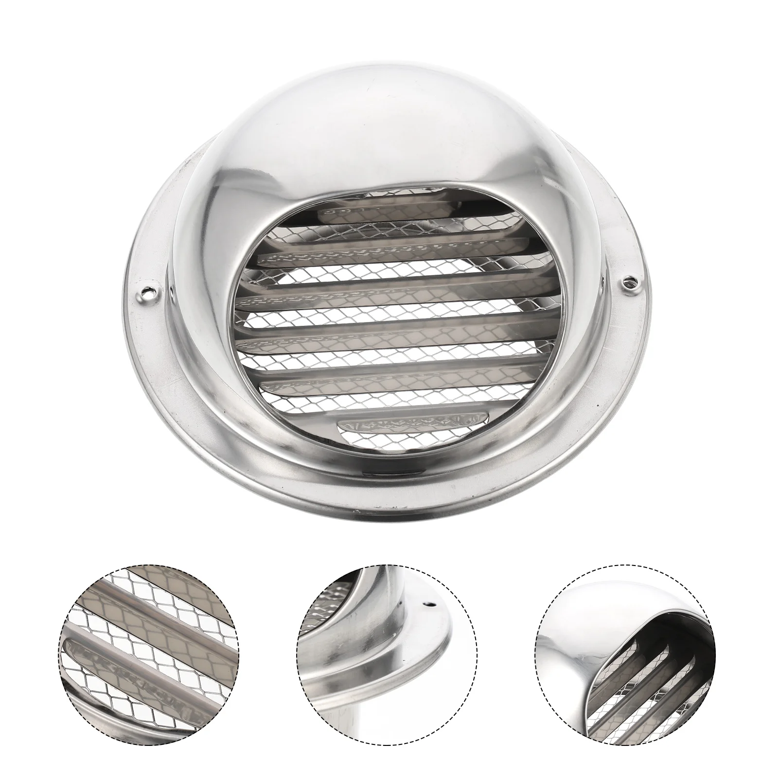 Exhaust Cap Stainless Steel Outlet Air Vent Wind Cooker Hood Accessory Cover Hole Durable
Exhaust Cap Stainless Steel Outlet Air Vent Wind Cooker Hood Accessory Cover Hole Durable