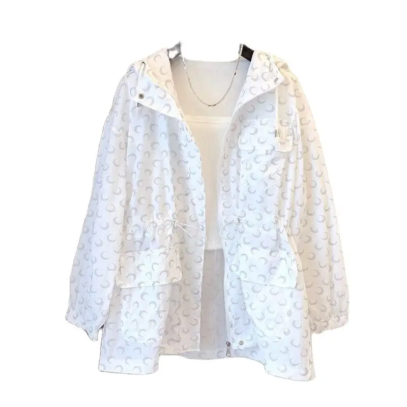 South Korea Korean Version Loose Casual Moon Print Mid-Length Sunscreen Shirt Cardigan Jacket Women 2023 Spring Summer New
South Korea Korean Version Loose Casual Moon Print Mid-Length Sunscreen Shirt Cardigan Jacket Women 2023 Spring Summer New