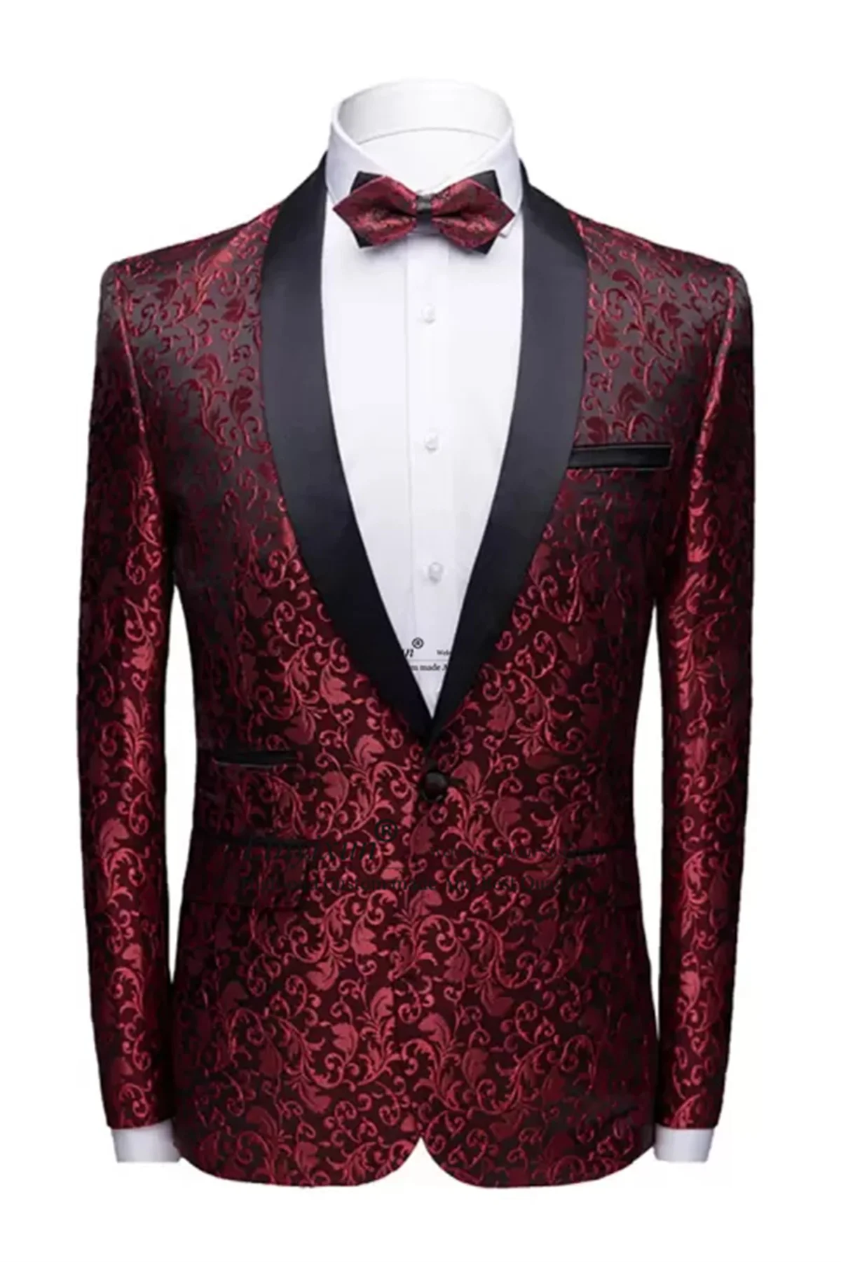 Fashion Jacquard Men Suit for Wedding Shawl Lapel Customized Business Office Tuxedos 2 Piece Set Groom Tuxedos Blazers Pants
Fashion Jacquard Men Suit for Wedding Shawl Lapel Customized Business Office Tuxedos 2 Piece Set Groom Tuxedos Blazers Pants