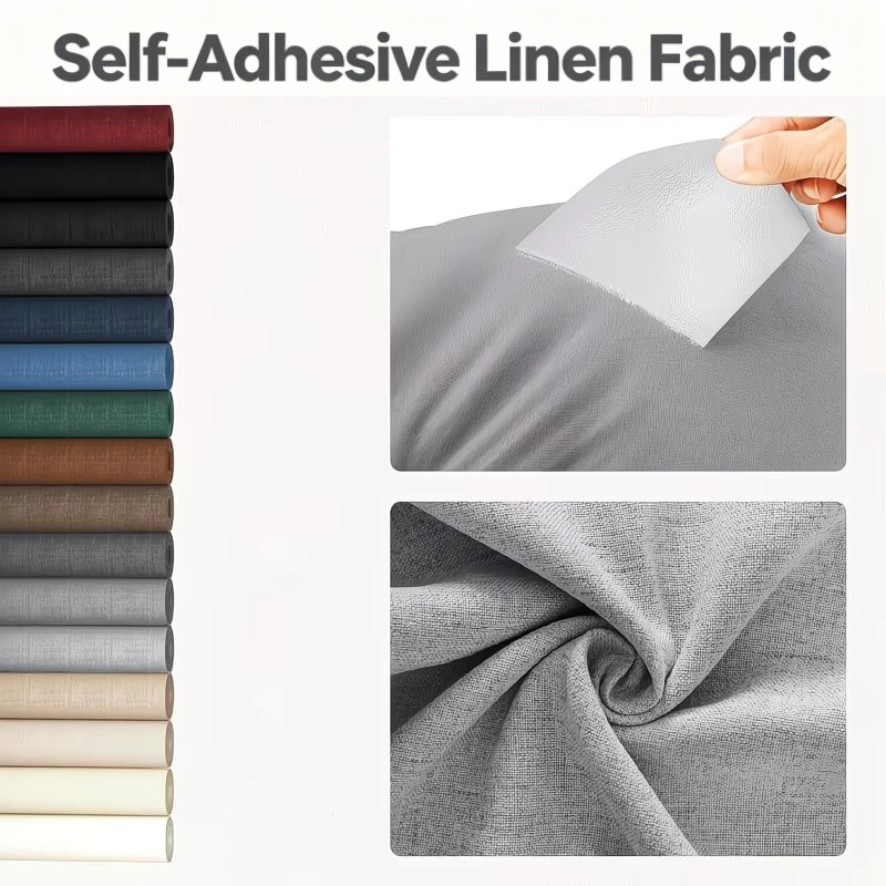 Self Adhesive Linen Fabric Not Leather, Self-Adhesive Fixing Sheet, Sofa Repair Kit Fabric for Indoor Decor,Furniture, Car Seats
Self Adhesive Linen Fabric Not Leather, Self-Adhesive Fixing Sheet, Sofa Repair Kit Fabric for Indoor Decor,Furniture, Car Seats