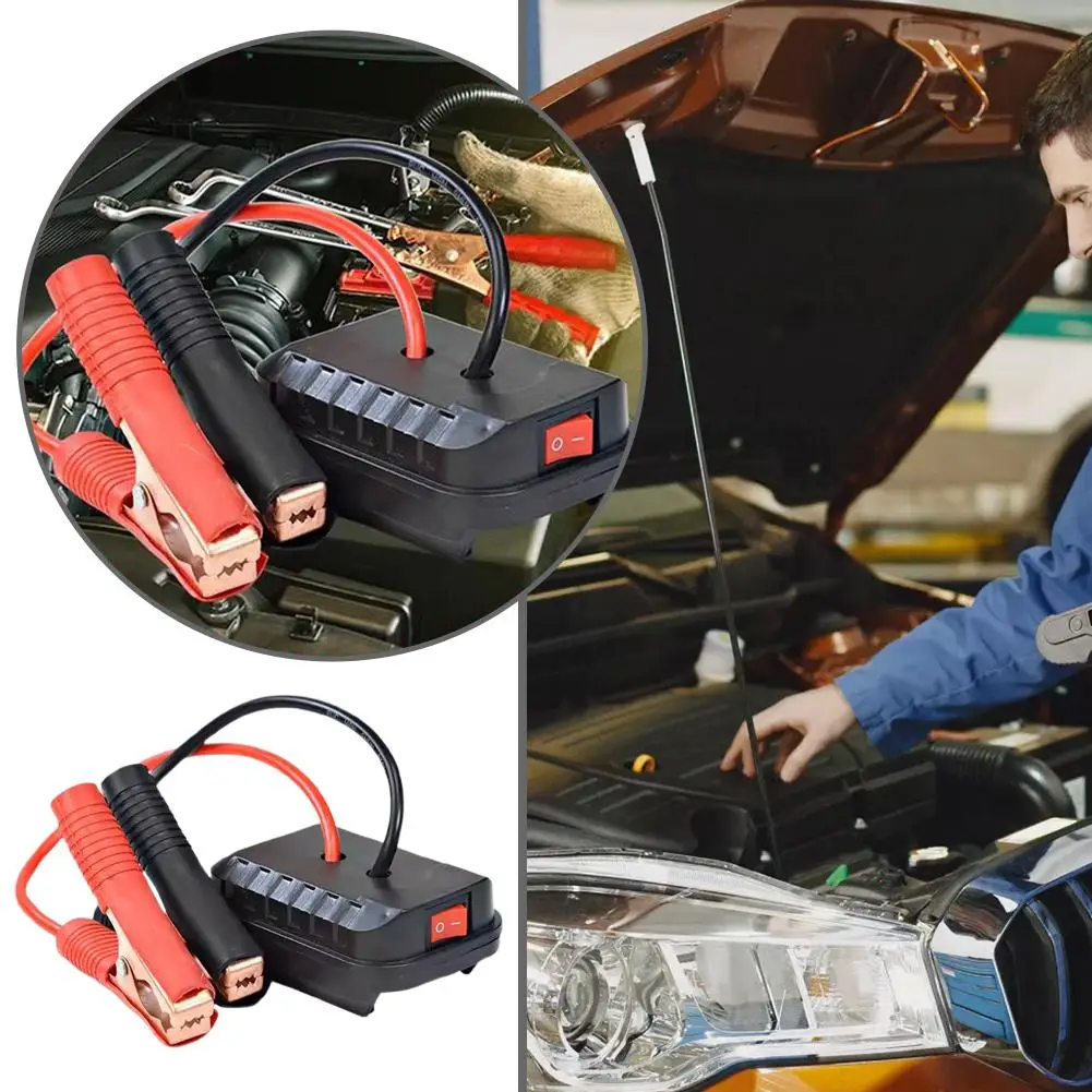 Новинка 2025 года, стартер зажигания для Makita, литиевая батарея, усилитель кабеля, адаптер, комплект аварийного питания, преобразователь «сделай сам», с зажимом
Новинка 2025 года, стартер зажигания для Makita, литиевая батарея, усилитель кабеля, адаптер, комплект аварийного питания, преобразователь «сделай сам», с зажимом