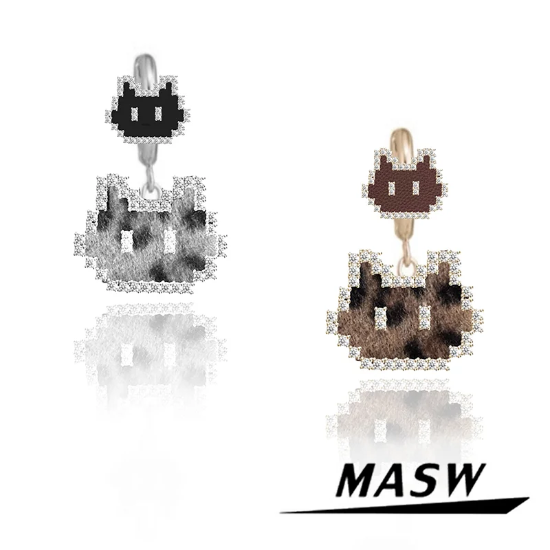 MASW Original Design Elegant Temperament Cats Earrings For Women Female Gifts Modern Jewelry Ear Accessories 2025 Trend New
MASW Original Design Elegant Temperament Cats Earrings For Women Female Gifts Modern Jewelry Ear Accessories 2025 Trend New
