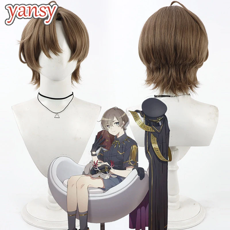 Yansywig Synthetic Hair Jackalope Cosplay Wigs Milgram Illustration Es & Jackalope 30cm Short Brown Men Cos Wig Heat Resistant
Yansywig Synthetic Hair Jackalope Cosplay Wigs Milgram Illustration Es & Jackalope 30cm Short Brown Men Cos Wig Heat Resistant