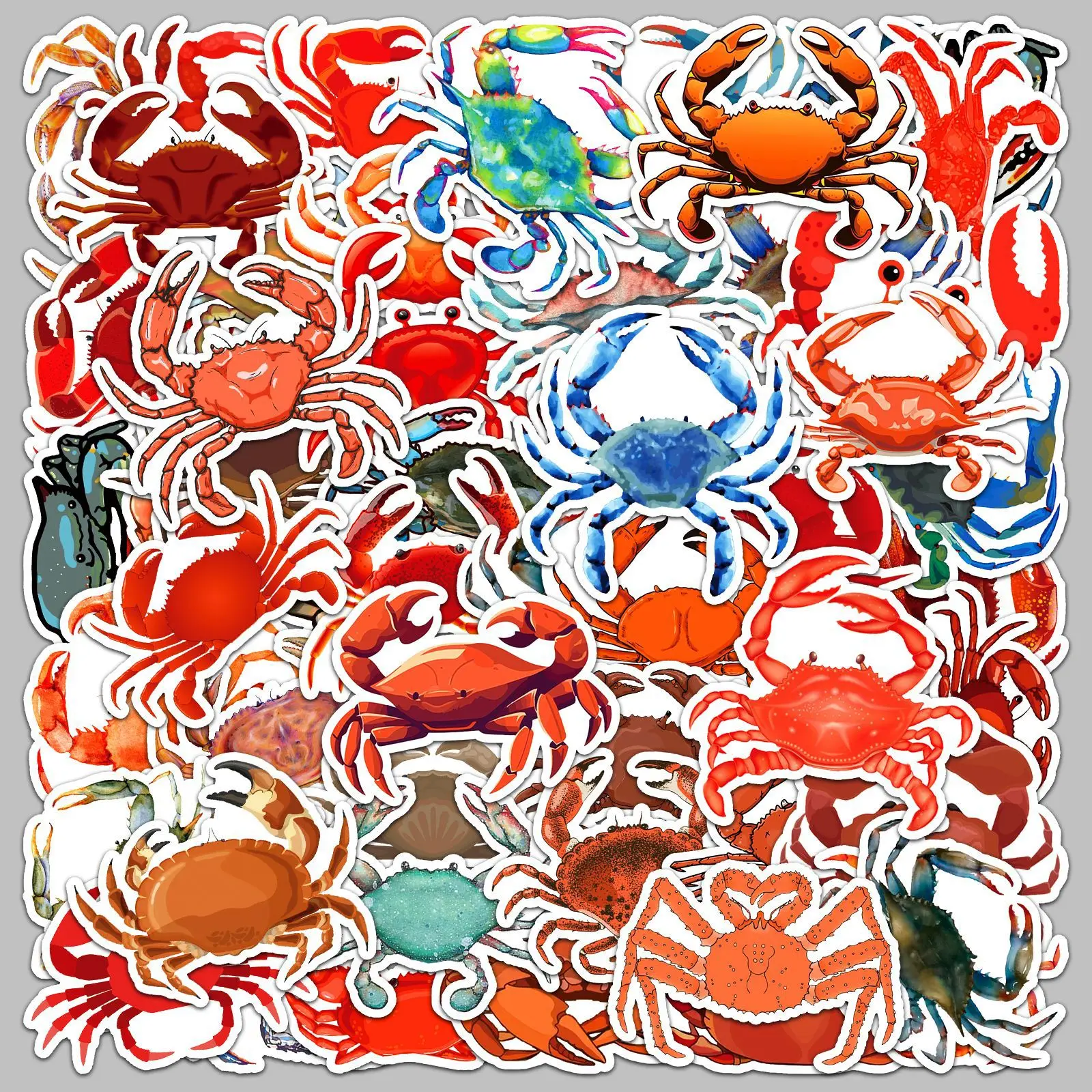 50pcs Cartoon Cute Crab Series Graffiti Stickers For Mobile Phone Shell Skateboard Decorative Stickers DIY Toy Sticker Pack
50pcs Cartoon Cute Crab Series Graffiti Stickers For Mobile Phone Shell Skateboard Decorative Stickers DIY Toy Sticker Pack