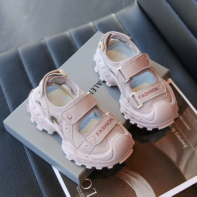 Popular Solid Color Fashion Childrens Casual Shoes Hollow Out Versatile Sandals Outdoor Anti Slip Convenient Kids Beach Shoes
Popular Solid Color Fashion Childrens Casual Shoes Hollow Out Versatile Sandals Outdoor Anti Slip Convenient Kids Beach Shoes