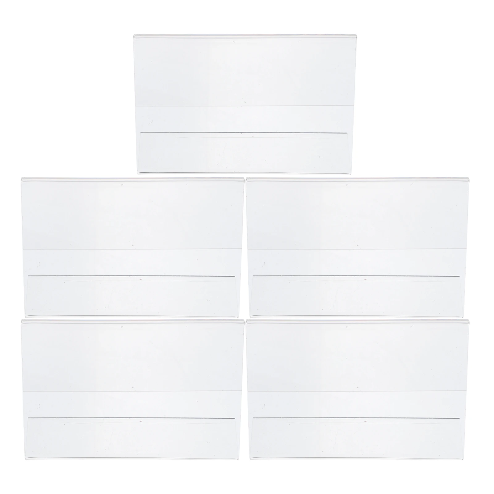 5 Pcs Transparent Table Cards Clear Acrylic L Shape Sign Holders Price Display Desktop Supermarket Fruit Shop Reusable
5 Pcs Transparent Table Cards Clear Acrylic L Shape Sign Holders Price Display Desktop Supermarket Fruit Shop Reusable