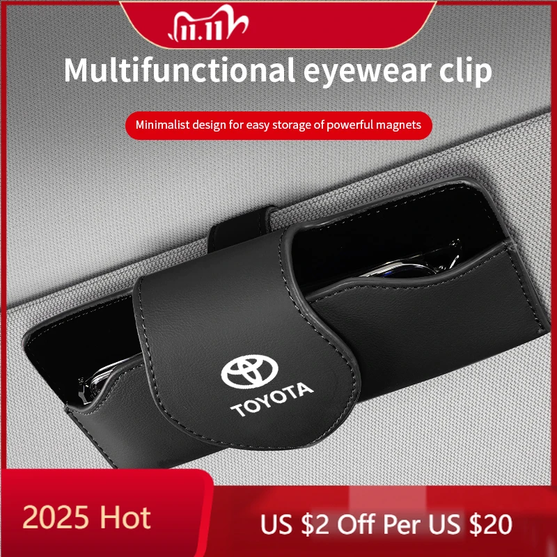 Fot Toyota 2026, новые колпаки-концентраторы, автомобильный ящик для хранения очков, солнцезащитный козырек, подвесная сумка-органайзер для Toyota Crown Corolla Yaris Aygo Prius
Fot Toyota 2026, новые колпаки-концентраторы, автомобильный ящик для хранения очков, солнцезащитный козырек, подвесная сумка-органайзер для Toyota Crown Corolla Yaris Aygo Prius