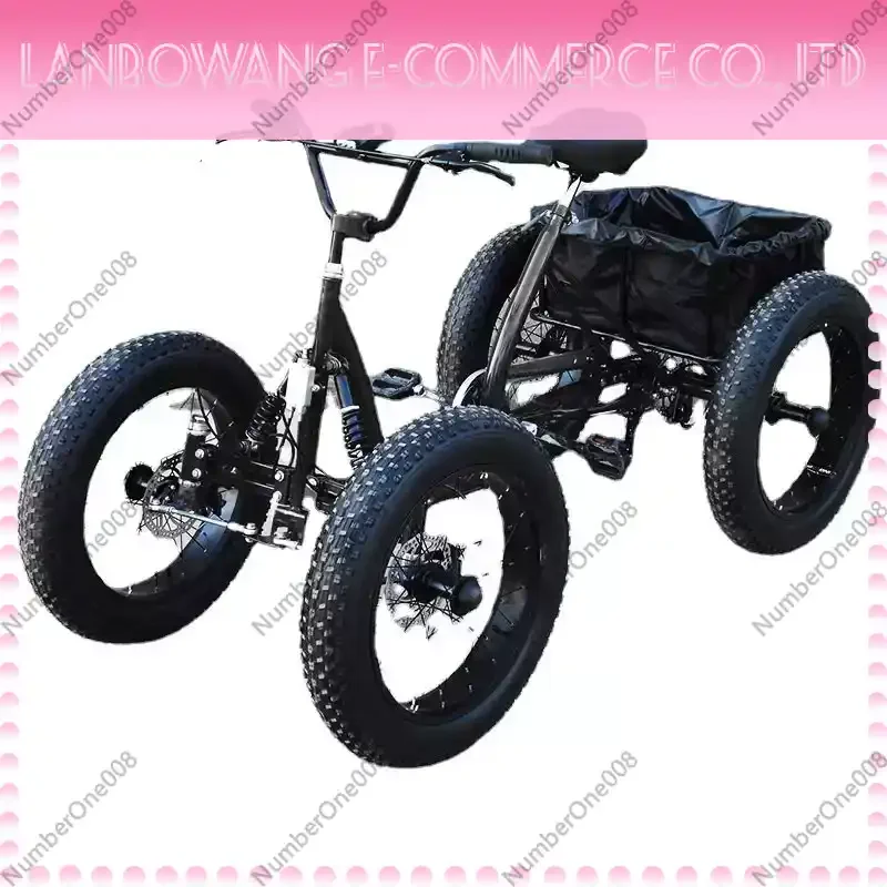 20 Inch Fat Tire Off-road Pedal Four-wheel Seven-speed Transmission Bicycle, Snow Quad Bicycle
20 Inch Fat Tire Off-road Pedal Four-wheel Seven-speed Transmission Bicycle, Snow Quad Bicycle