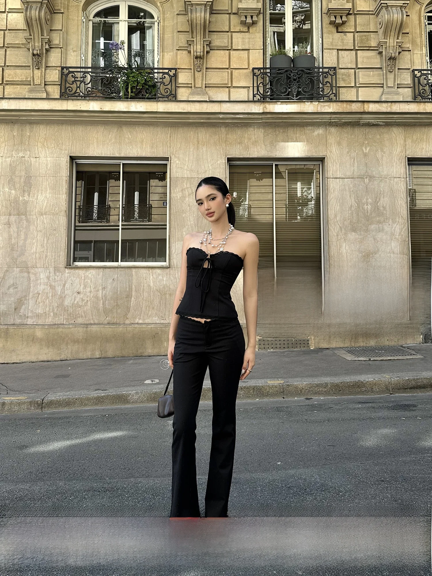 Блакитные расклешенные брюки с кружевной отделкой, женские осенние сексуальные дизайнерские длинные брюки для похудения, простые брюки на молнии с талией
Блакитные расклешенные брюки с кружевной отделкой, женские осенние сексуальные дизайнерские длинные брюки для похудения, простые брюки на молнии с талией