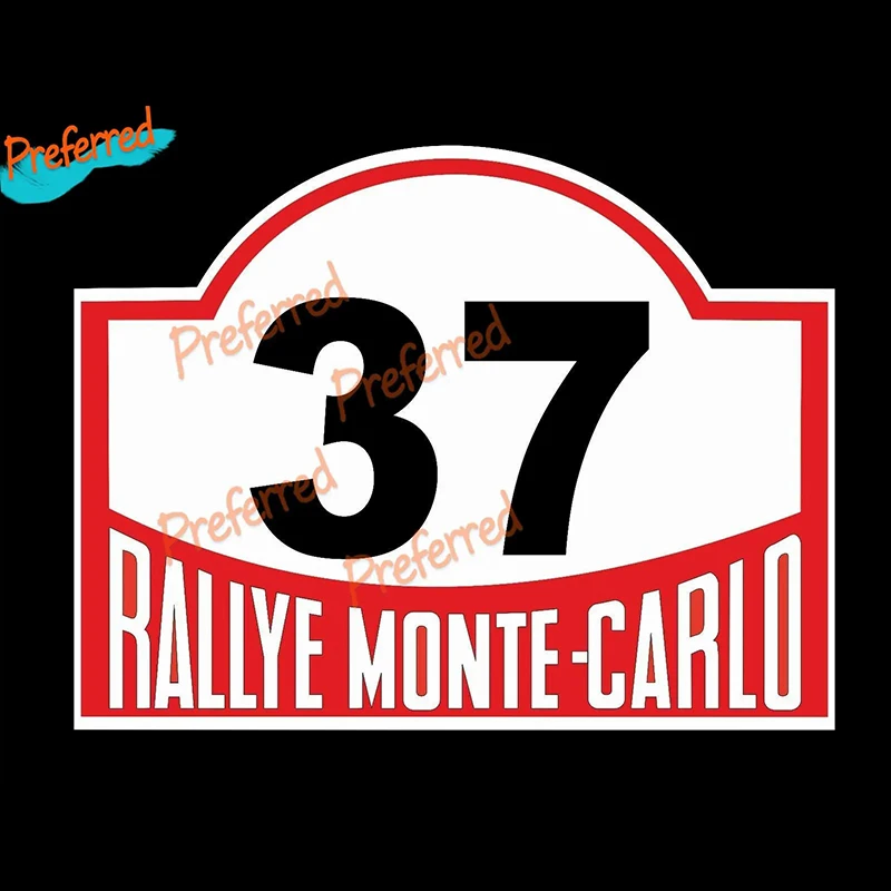 Classic Exterior Vinyl Decal Nostalgic Monte Carlo Rally Vintage Mini Number 37 High Quality KK Vinyl Cover Scratches Waterproof
Classic Exterior Vinyl Decal Nostalgic Monte Carlo Rally Vintage Mini Number 37 High Quality KK Vinyl Cover Scratches Waterproof
