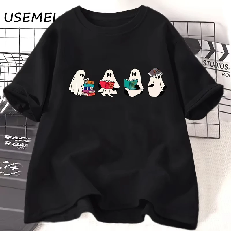 Cute Ghost Reading Acotar Book Spooky Book Club T-shirt Women Men Silly Ghost T Shirt Book SMJ Bookish Tshirt Retro Cotton Tees
Cute Ghost Reading Acotar Book Spooky Book Club T-shirt Women Men Silly Ghost T Shirt Book SMJ Bookish Tshirt Retro Cotton Tees