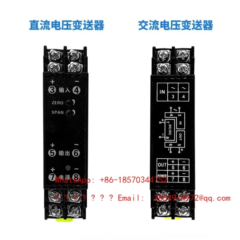 2026 AC DC Voltage Transmitter DC220VAC450V Output 4-20mA Sensor
2026 AC DC Voltage Transmitter DC220VAC450V Output 4-20mA Sensor