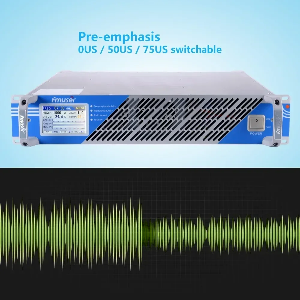 FMUSER FSN-150W 100Watts 150W FM Radio Audio Transmitter Wireless And DP100 Dipole Broadcast Antenna
FMUSER FSN-150W 100Watts 150W FM Radio Audio Transmitter Wireless And DP100 Dipole Broadcast Antenna