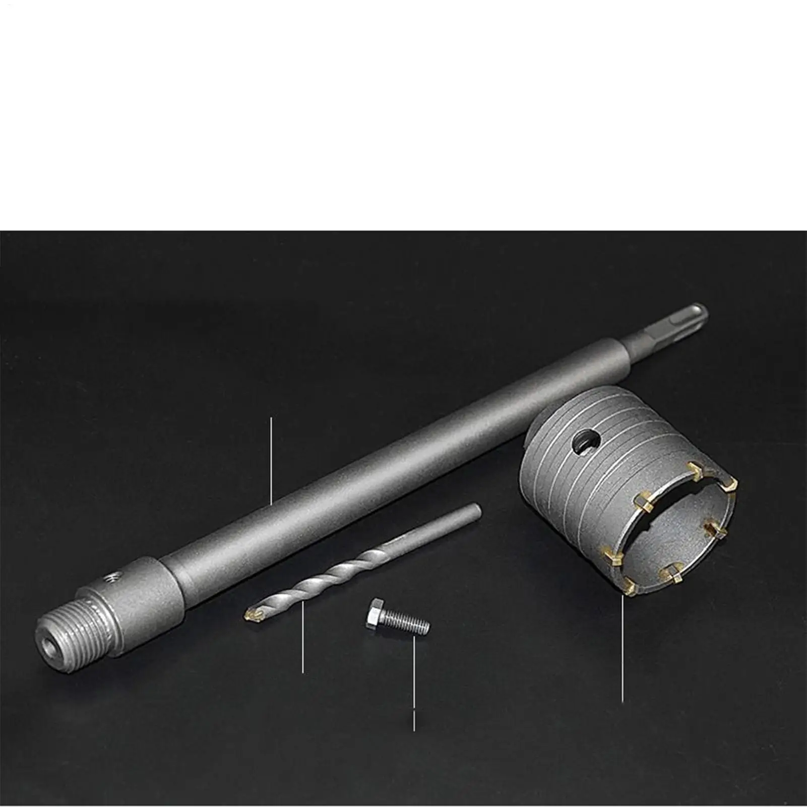 Concrete Hole Saw High Hardness Drilling Accessories Hole Saw Tool Set For Concrete For Tile Brick Stone Ceramic Glass Wall
Concrete Hole Saw High Hardness Drilling Accessories Hole Saw Tool Set For Concrete For Tile Brick Stone Ceramic Glass Wall