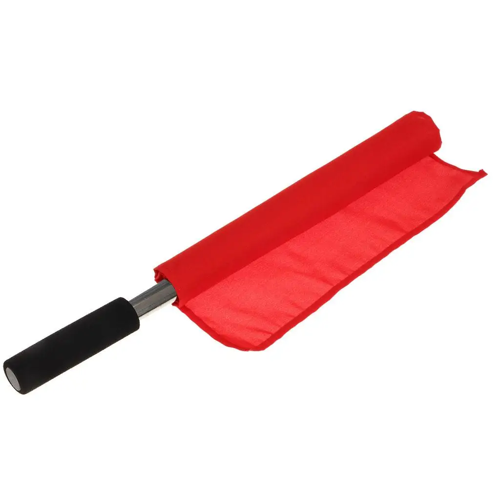 Judge Sideline Flag Sturdy Padded Handle Steel Material Football Training Accessory for Sport Referees
Judge Sideline Flag Sturdy Padded Handle Steel Material Football Training Accessory for Sport Referees