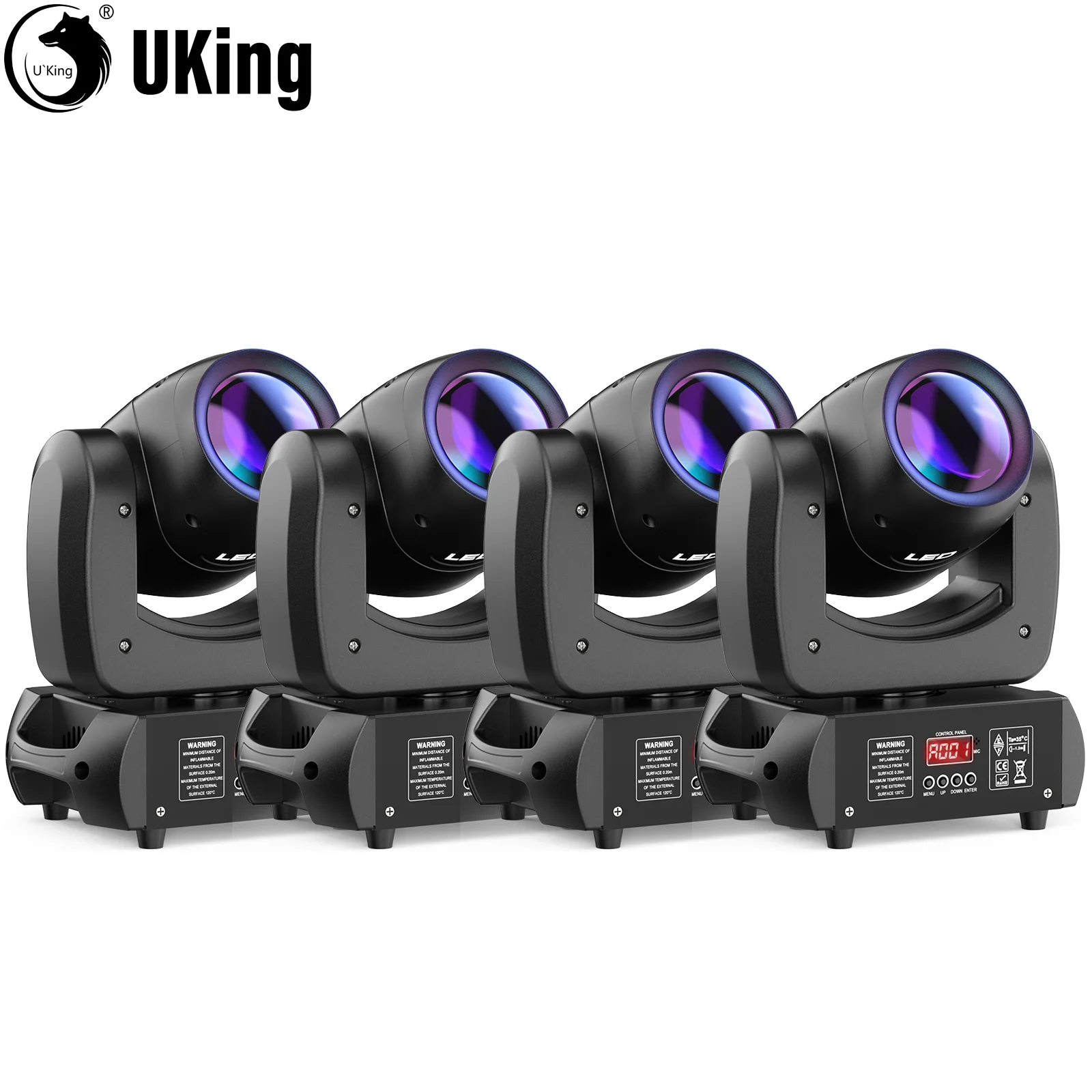 U'King 4Pcs 100W LED Beam Gobo Moving Head Stage Light 18Prism Dazzling Effect DMX DJ Light Для Club KTV Disco DJ Party Lighting
U'King 4Pcs 100W LED Beam Gobo Moving Head Stage Light 18Prism Dazzling Effect DMX DJ Light Для Club KTV Disco DJ Party Lighting