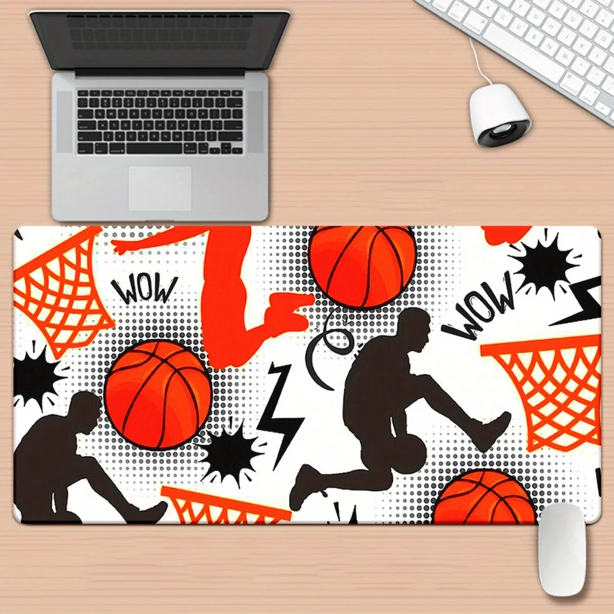 Basketball Print Large Mouse Pad Multifunctional Gaming Keyboard Desk Mat Home Office Gift
Basketball Print Large Mouse Pad Multifunctional Gaming Keyboard Desk Mat Home Office Gift