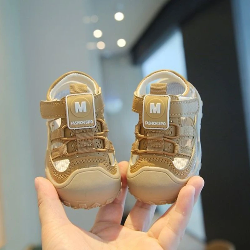 Summer Baby Toddler Sandals Boys Girls Breathable Hollow Out Non-Slip Soft Sole Magic Tape Anti-Kick Beach
Summer Baby Toddler Sandals Boys Girls Breathable Hollow Out Non-Slip Soft Sole Magic Tape Anti-Kick Beach