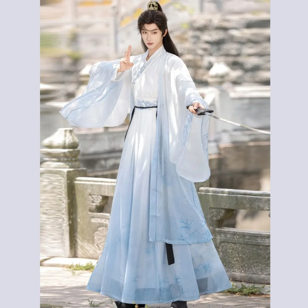 Original Song Dynasty Embroidered Hanfu, Unisex Cross-Collar Beizi, Ao Bing Cosplay Outfit Male Chinese Clothes Traditional
Original Song Dynasty Embroidered Hanfu, Unisex Cross-Collar Beizi, Ao Bing Cosplay Outfit Male Chinese Clothes Traditional