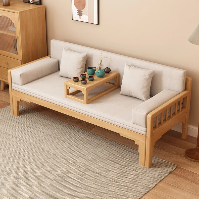 Arhat bed New Chinese-style all-solid wood push-pull bed Small apartment living room Japanese-style simple Nordic sofa bed
Arhat bed New Chinese-style all-solid wood push-pull bed Small apartment living room Japanese-style simple Nordic sofa bed