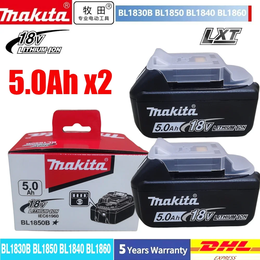Makita 18V 6.0Ah rechargeable lithium-ion battery, Makita power tool BL1840 BL1830 BL1830B BL1830B battery, charger
Makita 18V 6.0Ah rechargeable lithium-ion battery, Makita power tool BL1840 BL1830 BL1830B BL1830B battery, charger