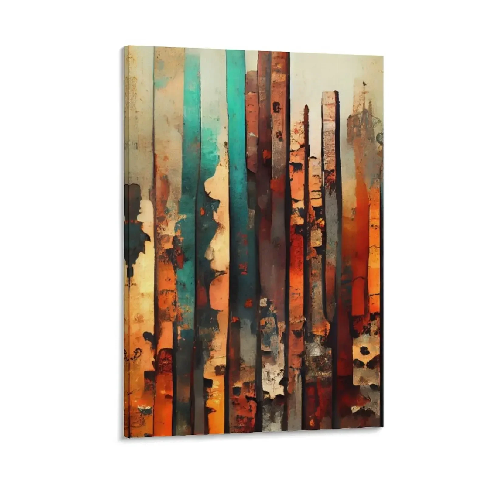 Painted Pattern Vintage and Retro Cool Colorful Abstract Pattern Canvas Painting house decorations posters for room wall art
Painted Pattern Vintage and Retro Cool Colorful Abstract Pattern Canvas Painting house decorations posters for room wall art