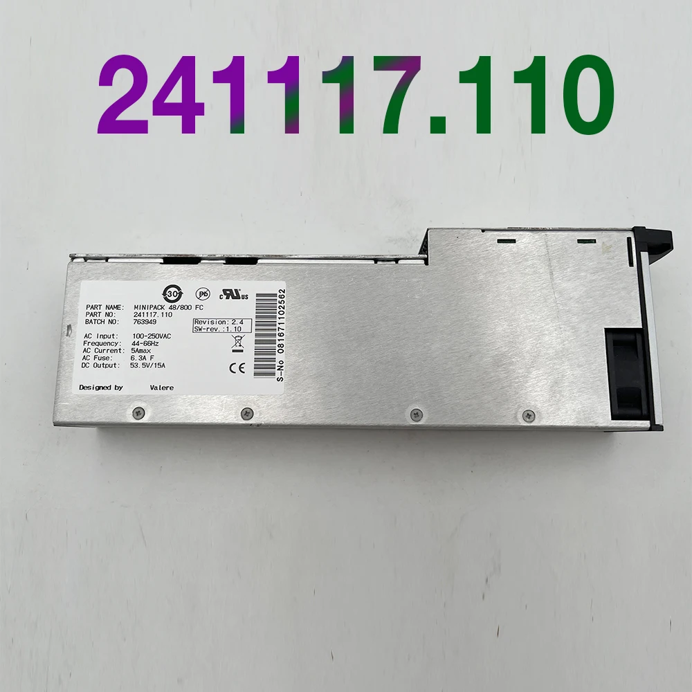 MINIPACK 48/800 FC Выход постоянного тока 53,5 в 15 А для источника питания Eltek 241117,110
MINIPACK 48/800 FC Выход постоянного тока 53,5 в 15 А для источника питания Eltek 241117,110